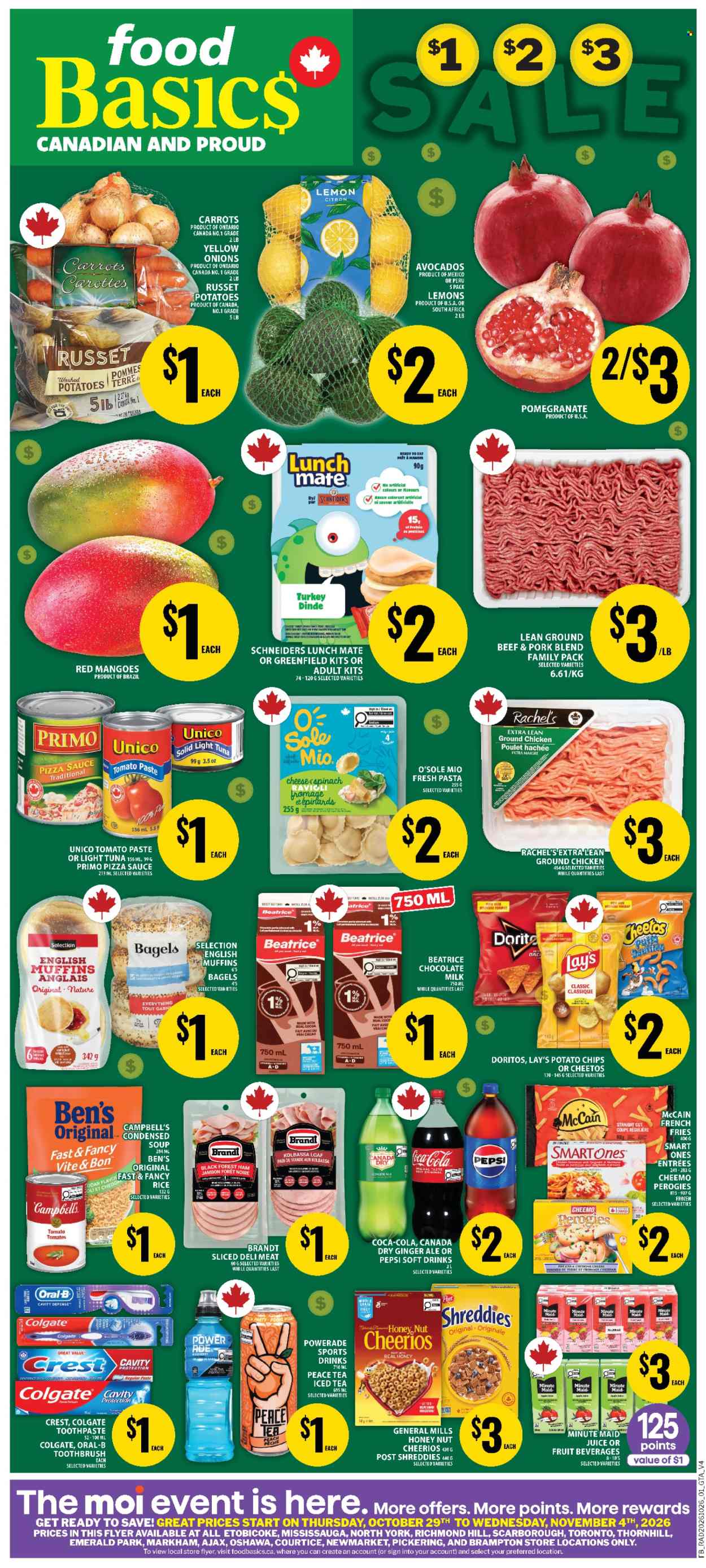 Food Basics flyer - October 29, 2026 - November 04, 2026. Page 1