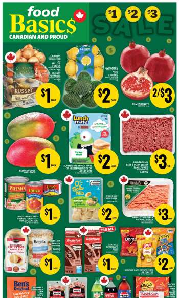 Food Basics Flyer - October 29, 2026 - November 04, 2026.