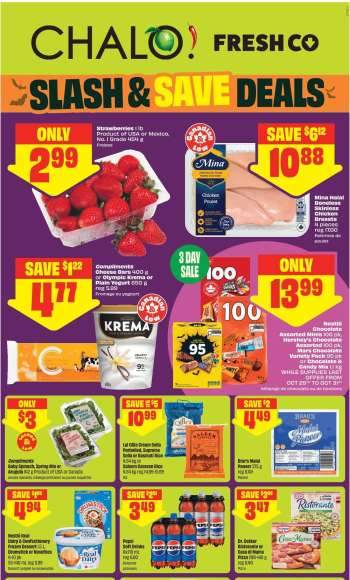Chalo! FreshCo. Flyer - October 29, 2026 - November 04, 2026.