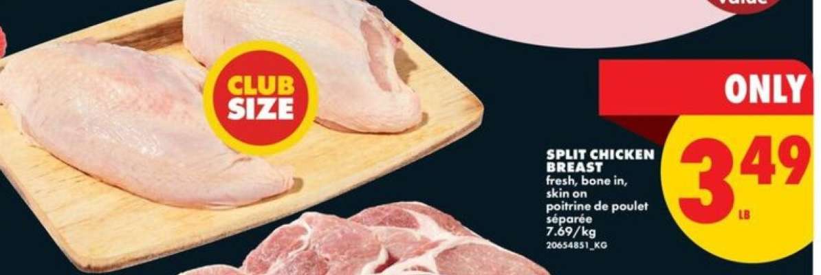 SPLIT CHICKEN BREAST