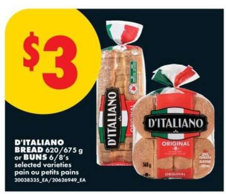D'Italiano Bread or Buns