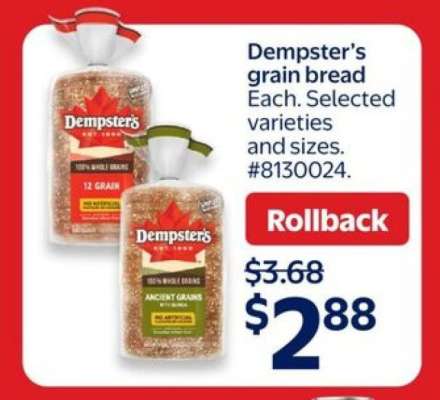 Dempster's Grain Bread