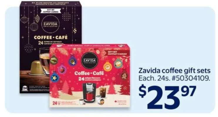 Zavida coffee gift sets