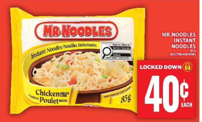 MR.NOODLES INSTANT NOODLES