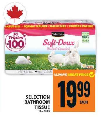 SELECTION BATHROOM TISSUE