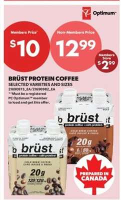 Brust Protein Coffee