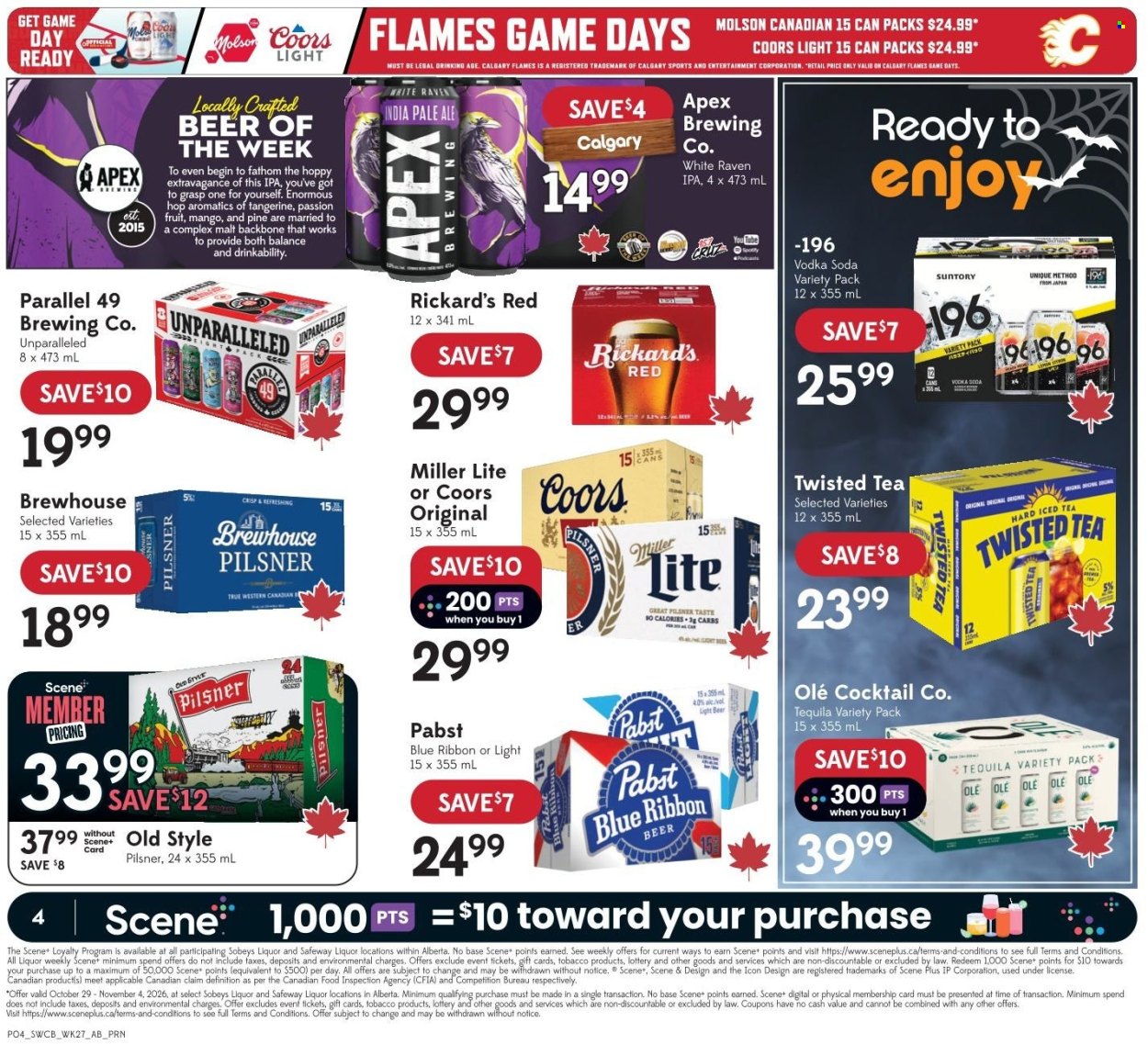 Sobeys Liquor flyer - October 29, 2026 - November 04, 2026. Page 5