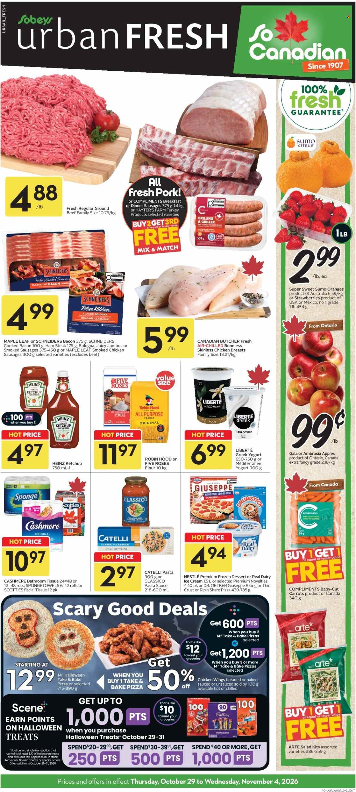Sobeys Urban Fresh flyer - October 29, 2026 - November 04, 2026. Page 1