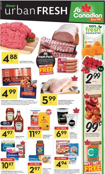 Sobeys Urban Fresh Flyer - October 29, 2026 - November 04, 2026.