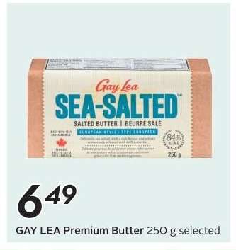GAY LEA PREMIUM BUTTER