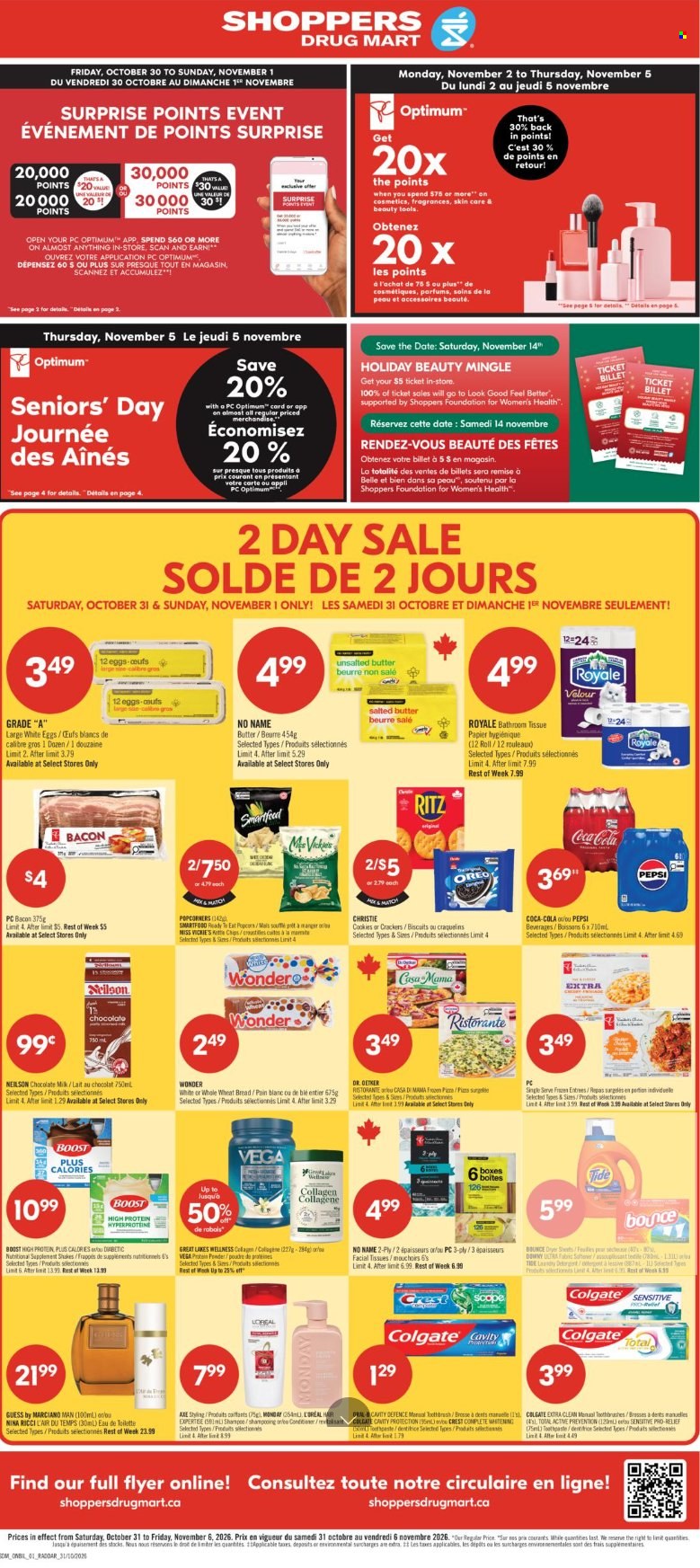 Shoppers Drug Mart flyer - October 31, 2026 - November 06, 2026. Page 1