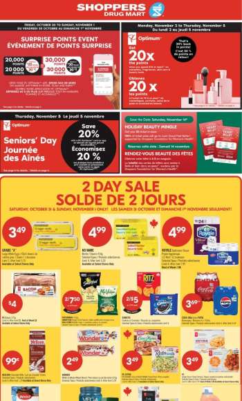 Shoppers Drug Mart Flyer - October 31, 2026 - November 06, 2026.