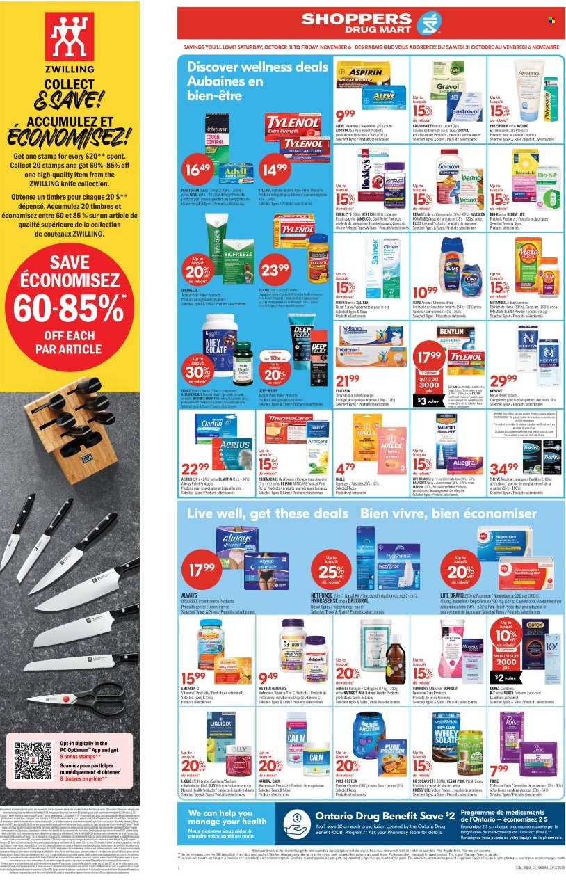 Shoppers Drug Mart flyer - October 31, 2026 - November 06, 2026. Page 4