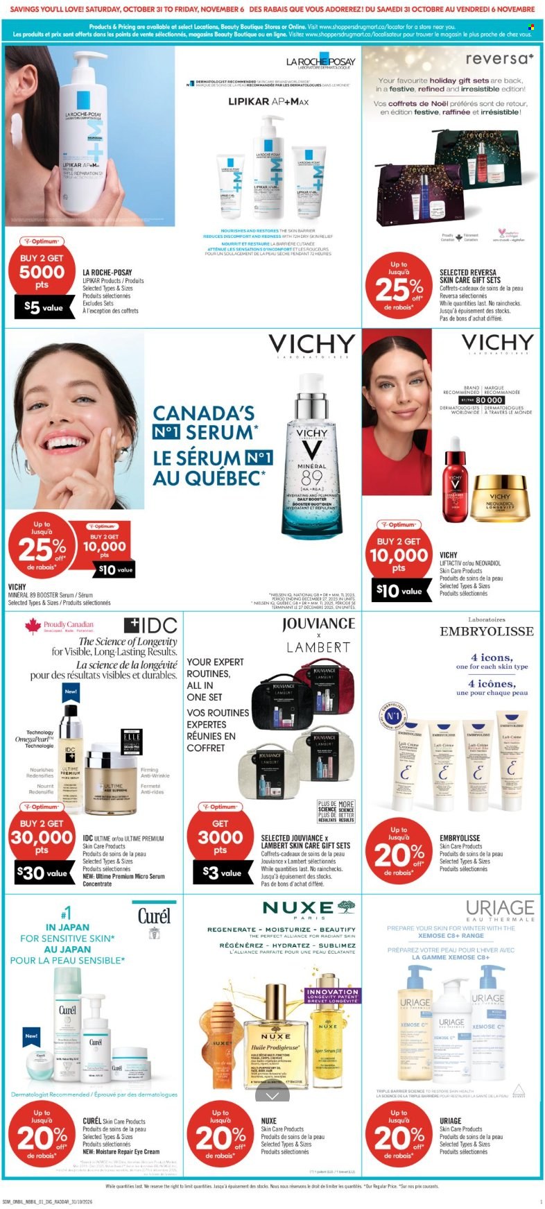Shoppers Drug Mart flyer - October 31, 2026 - November 06, 2026. Page 15